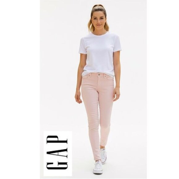 GAP - light pink skinny jeans - Picture 1 of 10